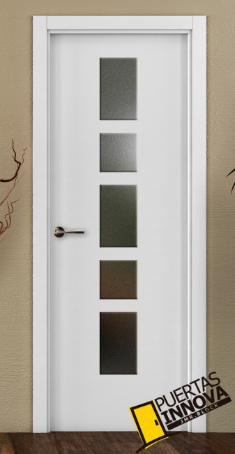 Puerta Lacada Blanca 5105 5V