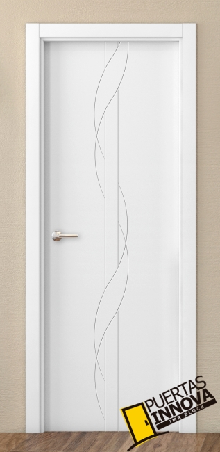 Puerta Lacada Blanca 9500