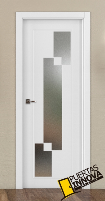 Puerta Lacada Blanca 9560 V