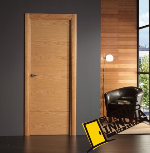 mano Paleto estante Puerta Interior Moderna MOD.8500-precio base roble o haya -indique si desea  otro tipo de madera | Puertas Innova S.L.U