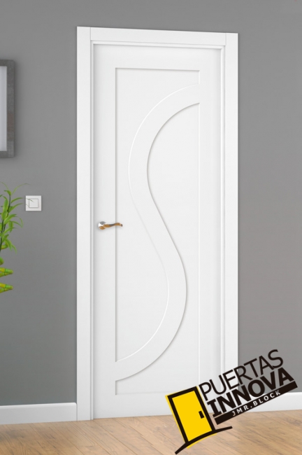 puerta blanca ultralacada LAC- 5800
