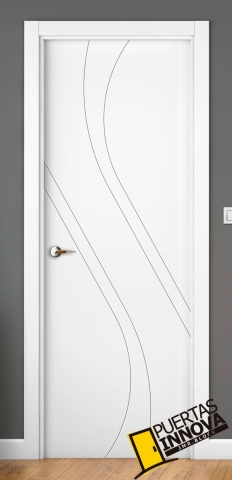Puerta Lacada Blanca 7800