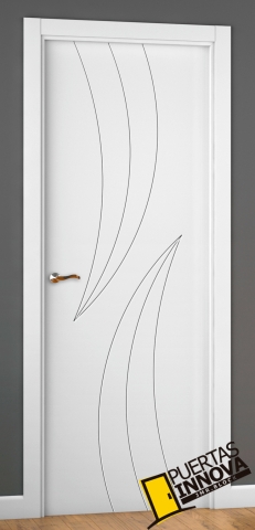 Puerta Lacada Blanca 7840