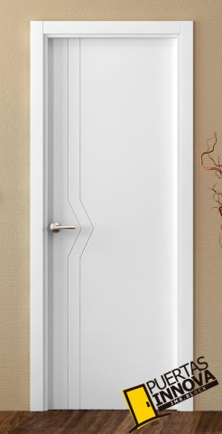 Puerta Lacada Blanca 9209