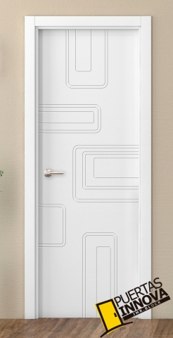 Puerta Lacada Blanca 9540