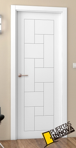 Puerta Lacada Blanca 9550