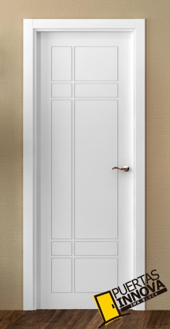 Puerta Lacada Blanca Cardona 9910