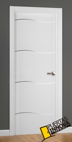 puerta blanca de interior modelo alho 14