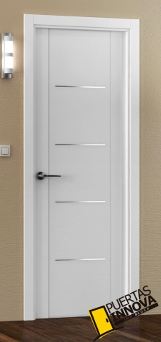 puerta interior blanca lacada alho 4