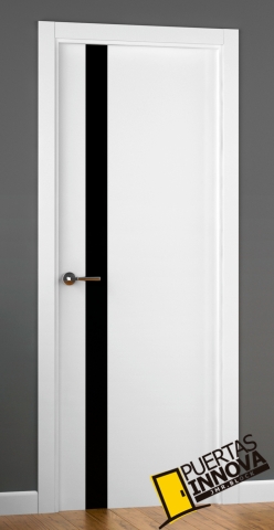 puerta interior blanca lacada mod crisve