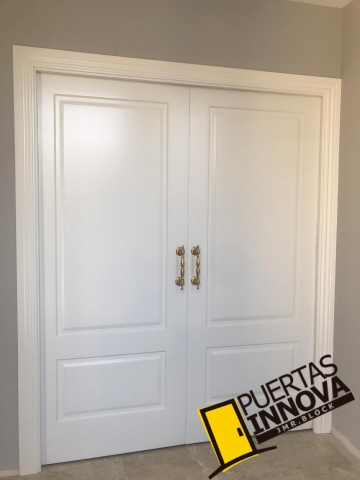 Puertas blancas modelo LAC-102
