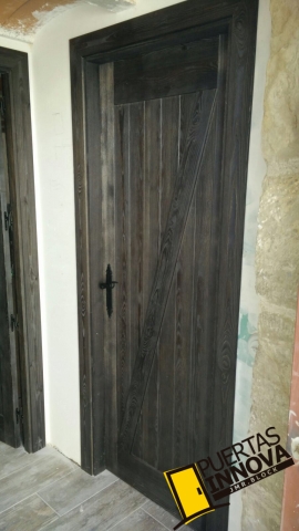 Puertas de interior rusticas modelo Z granero 