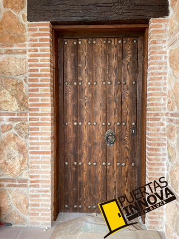 puerta de exterior rusticas 